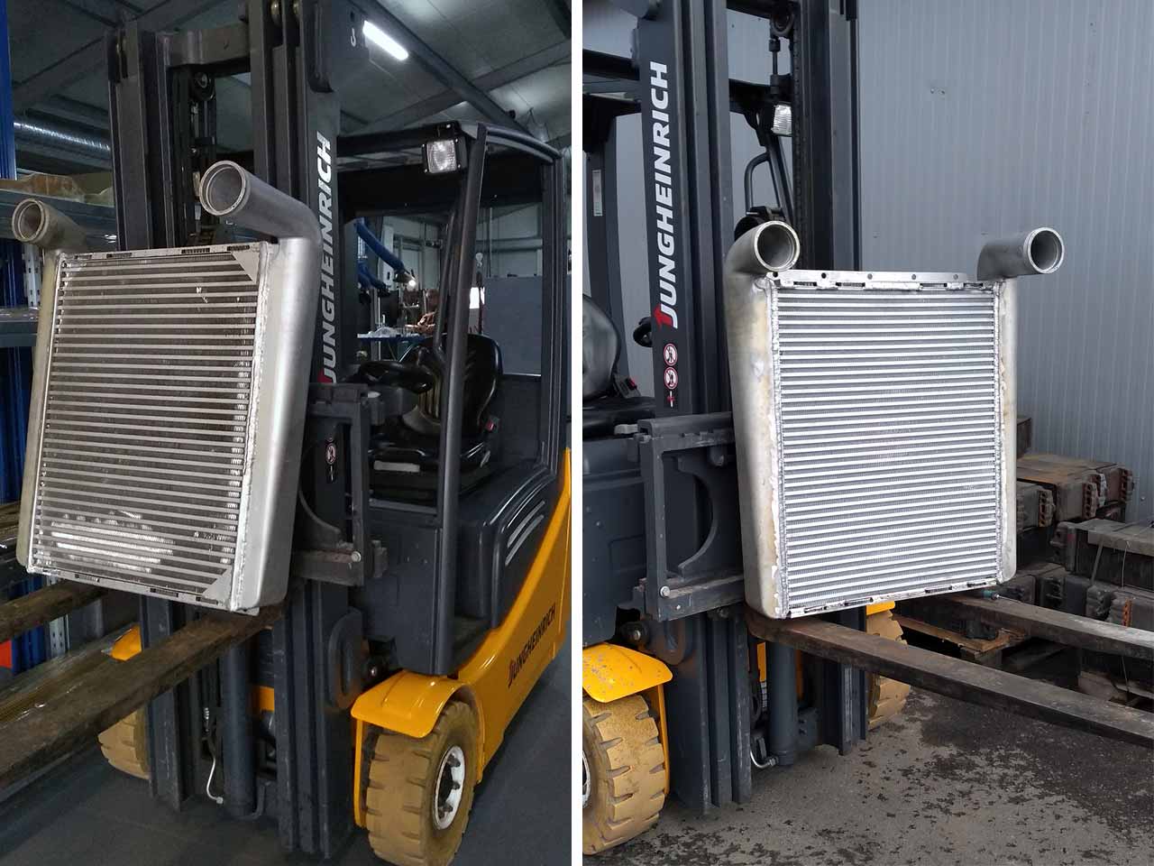 intercooler Volvo A35