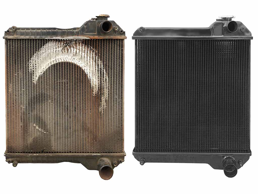 radiator tractor Case