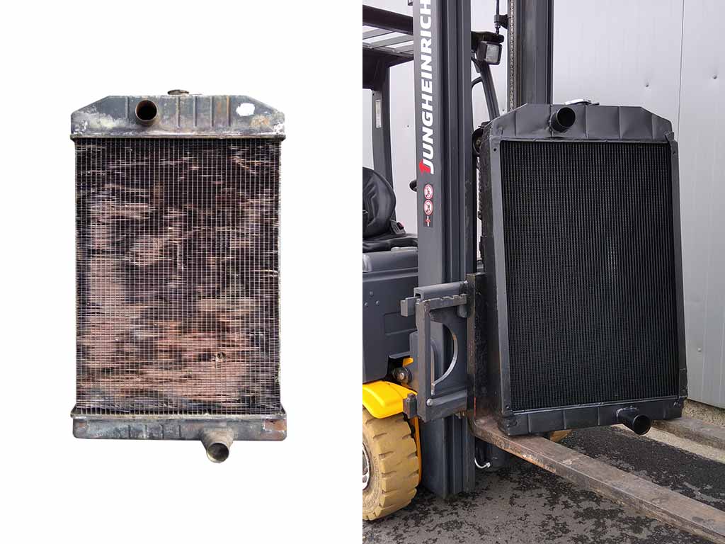 radiator combina John Deere